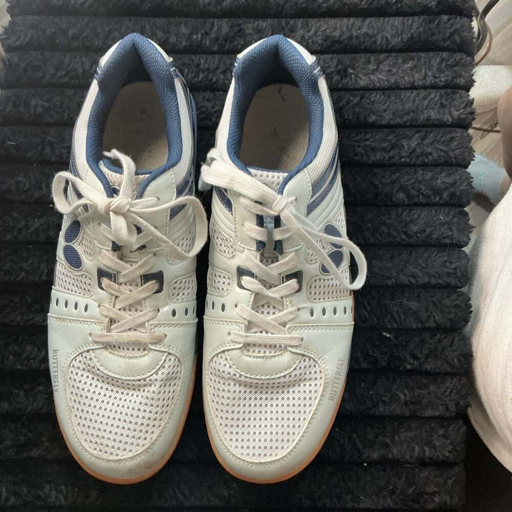 Butterfly Lezoline Sal Table Tennis Shoes White Blue Size EUR 45
